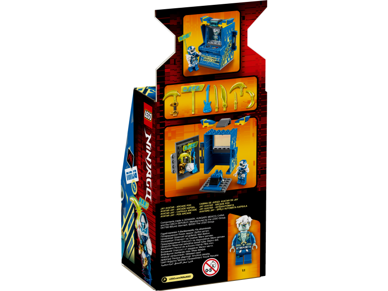 LEGO Ninjago Jayův avatar - arkádový automat 71715