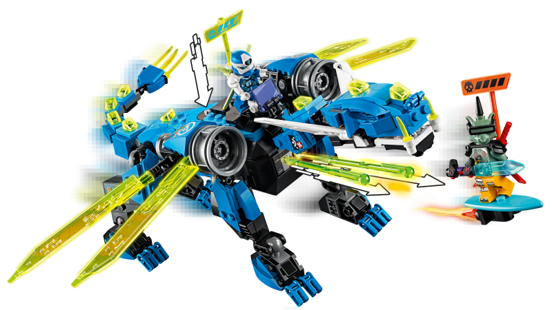 LEGO Ninjago Jayův kyberdrak 71711