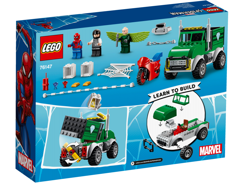 LEGO Spider-Man Vulture a přepadení kamionu 76147