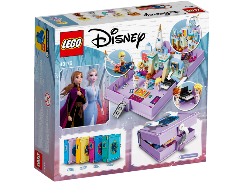 LEGO Disney Princess Anna a Elsa a jejich pohádková kniha dobrodružství 43175