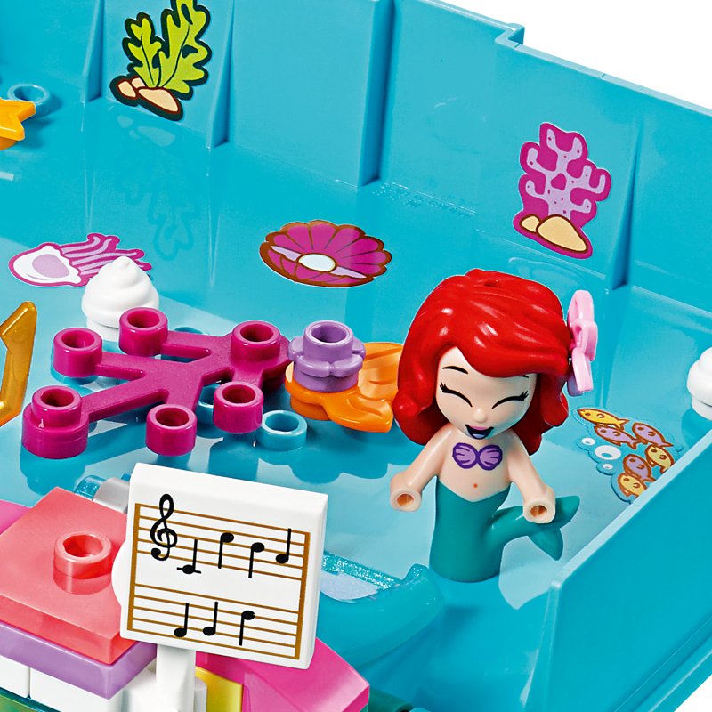 LEGO Disney Princess Ariel a její pohádková kniha dobrodružství 43176
