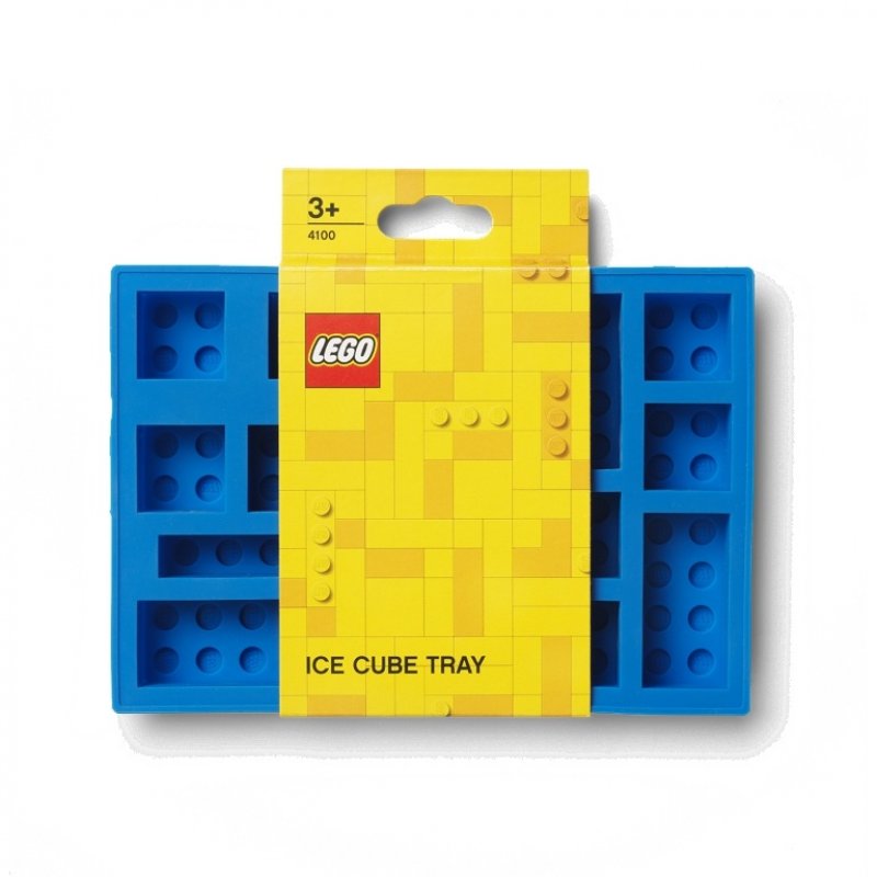 LEGO® Iconic silikonová forma na led - modrá
