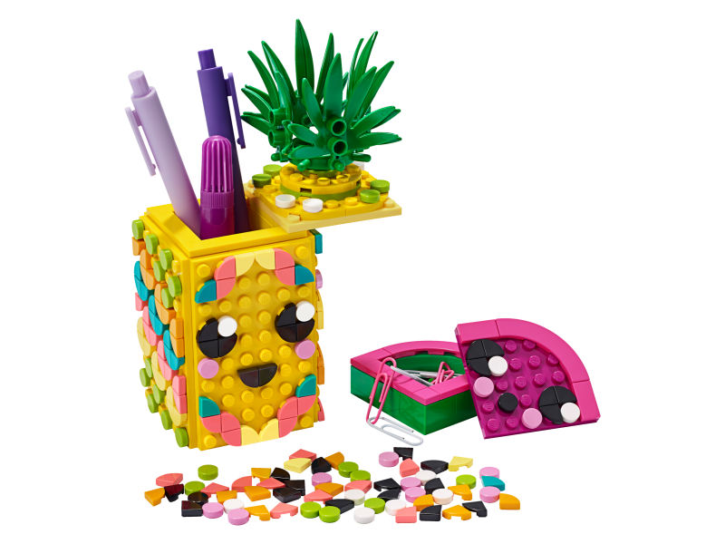 LEGO DOTS Stojánek na tužky ve tvaru ananasu 41906