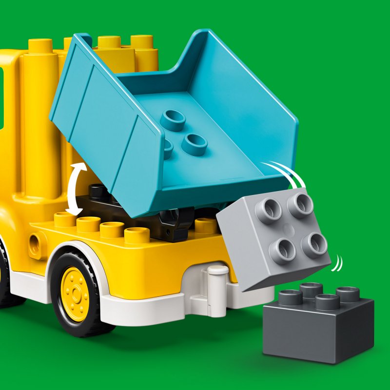 LEGO DUPLO Náklaďák a pásový bagr 10931