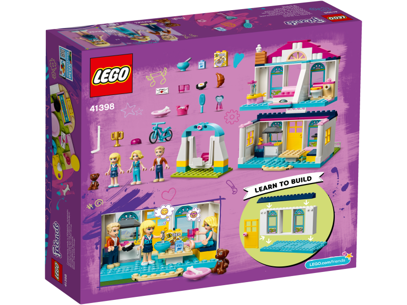 LEGO® Friends 41398 Stephanie a její dům 4+