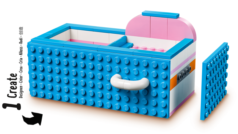 LEGO DOTS Stolní pořadač 41907