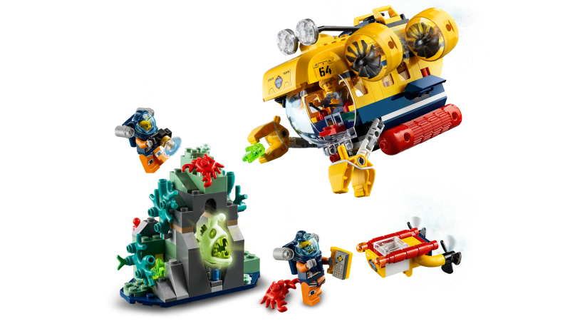 LEGO City Oceánská průzkumná ponorka 60264