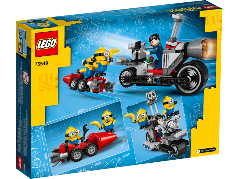 LEGO® Mimoni 75549 Divoká honička na motorce