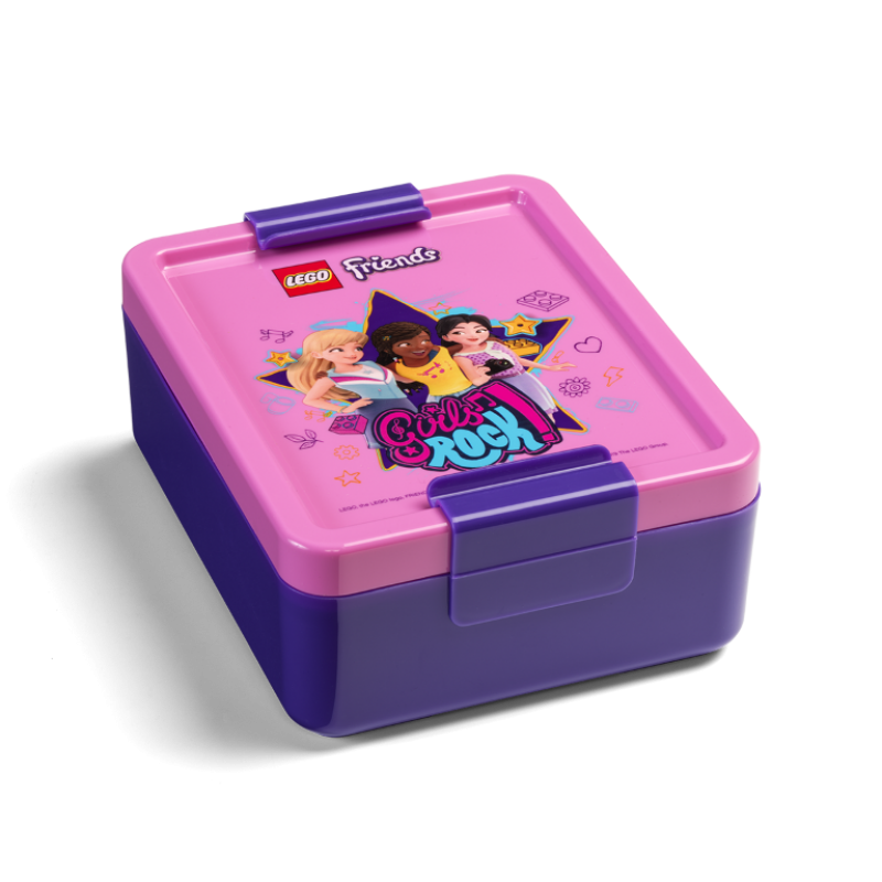 LEGO® Friends Girls Rock box na svačinu - fialová