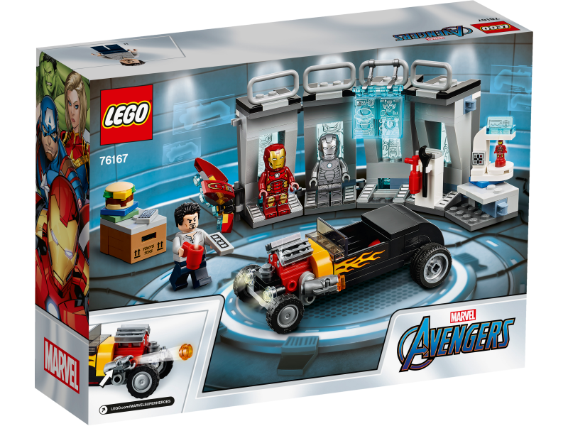 LEGO Avengers Zbrojnice Iron Mana 76167