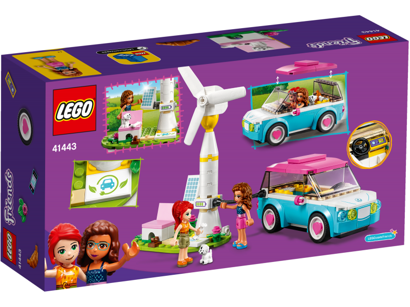 LEGO Friends Olivia a její elektromobil 41443