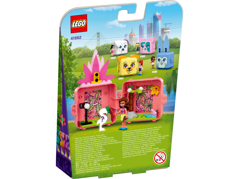 LEGO Friends Olivia a její plameňákový boxík 41662