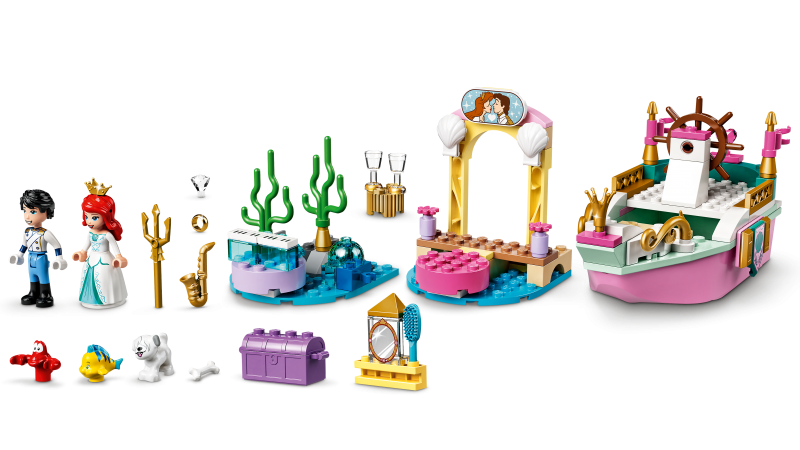LEGO Disney Princess Arielina slavnostní loď 43191