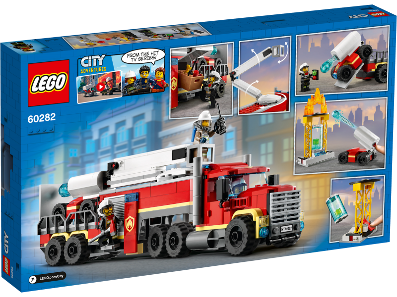 LEGO® City 60282 Velitelská jednotka hasičů