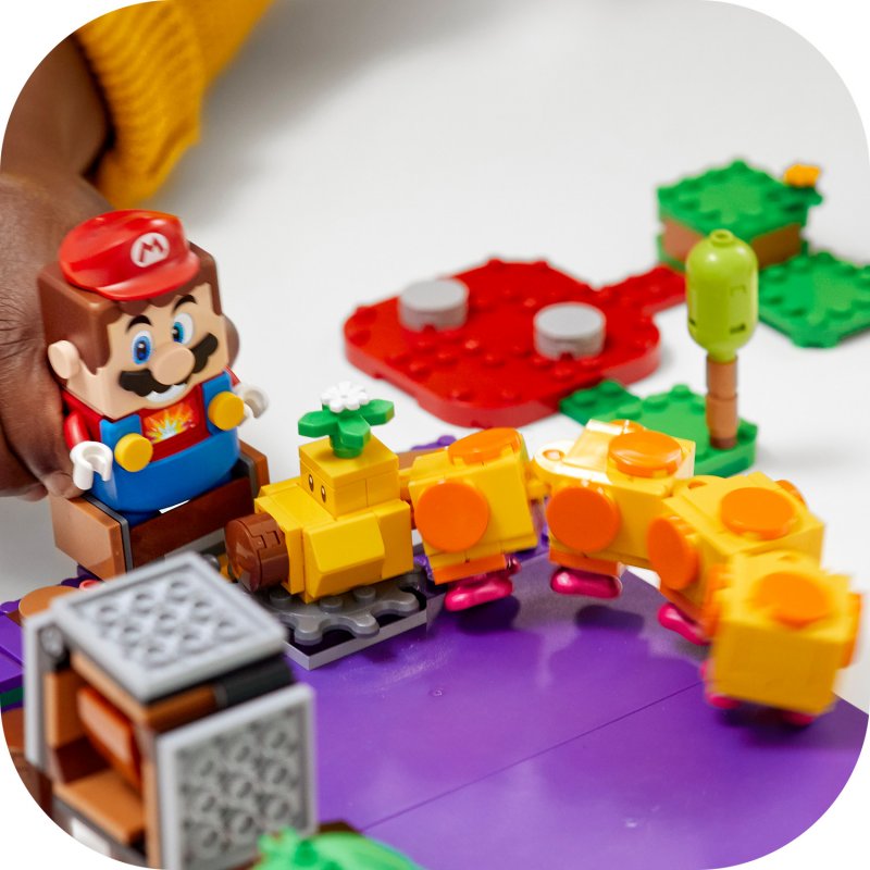 LEGO® Super Mario™ 71383 Wiggler a jedovatá bažina – rozšiřující set