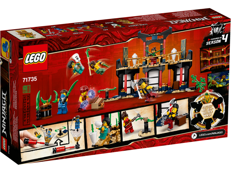 LEGO® NINJAGO® 71735 Turnaj živlů