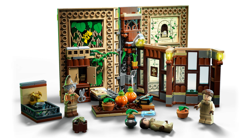 LEGO® Harry Potter™ 76384 Kouzelné momenty z Bradavic: Hodina bylinkářství