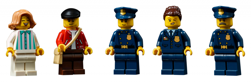 LEGO® ICONS 10278 Policejní stanice