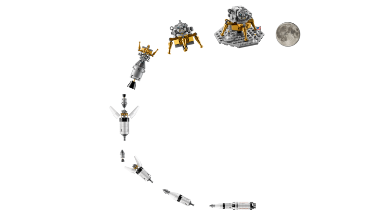 LEGO Ideas LEGO® NASA Apollo Saturn V 92176