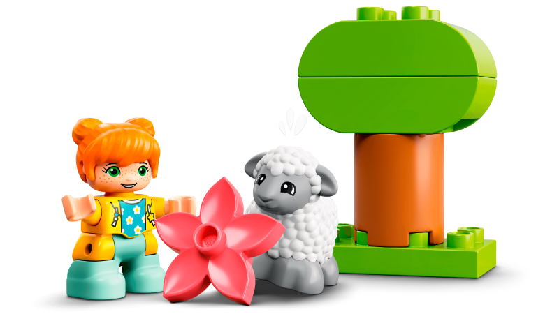 LEGO DUPLO Traktor a zvířátka z farmy 10950
