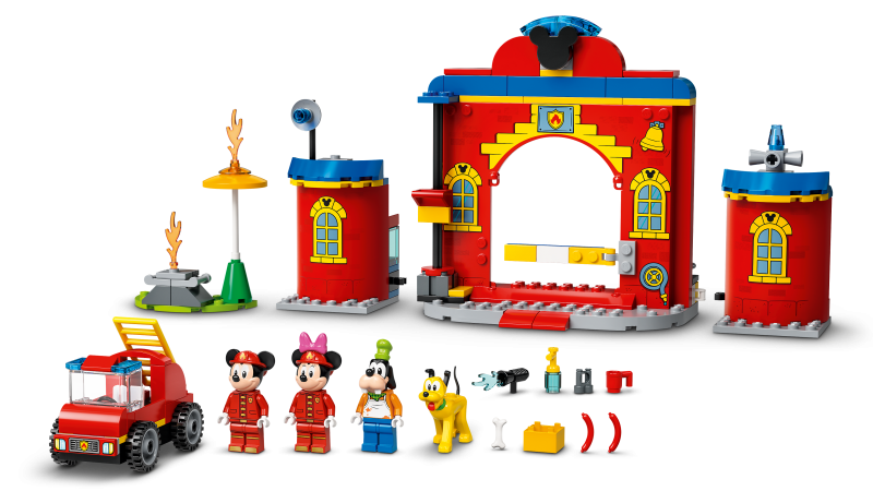 LEGO Mickey & Friends 10776 Hasičská stanice a auto Mickeyho a přátel