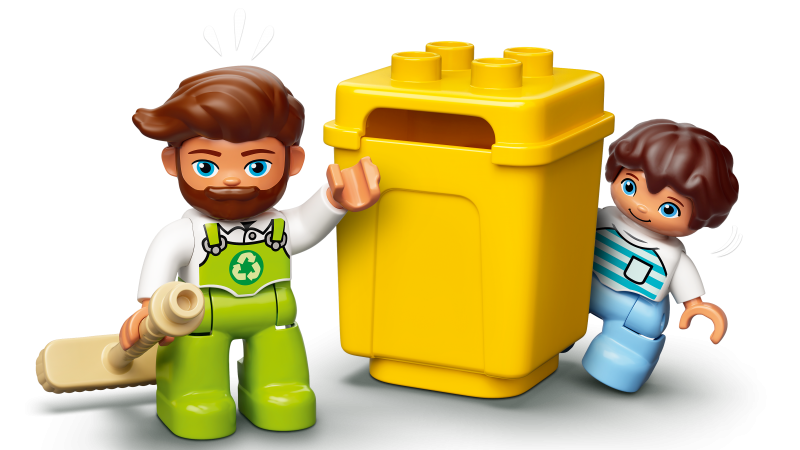 LEGO DUPLO 10945 Popelářský vůz a recyklování