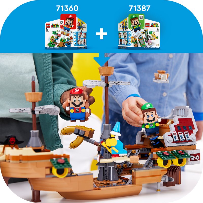 LEGO® Super Mario™ 71391 Bowserova vzducholoď – rozšiřující set