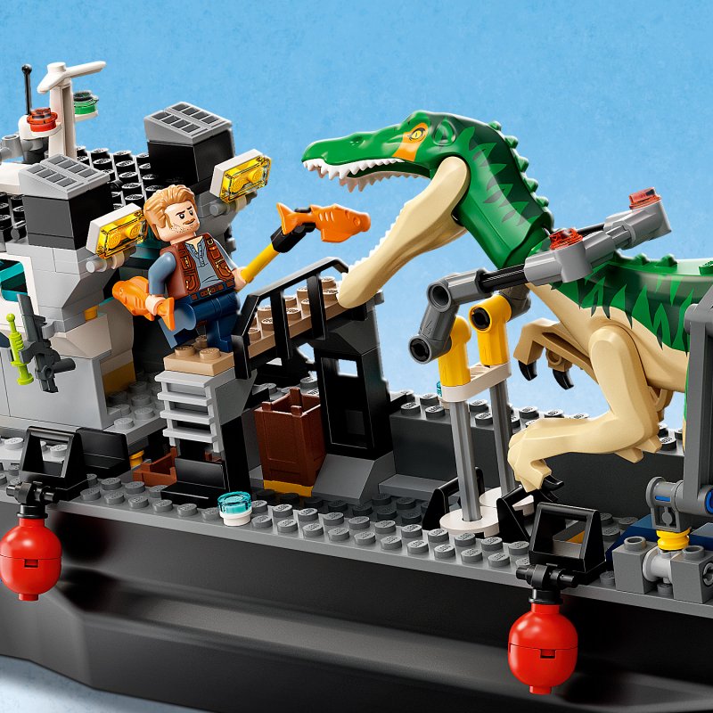 LEGO® Jurassic World™ 76942 Útěk baryonyxe z lodě