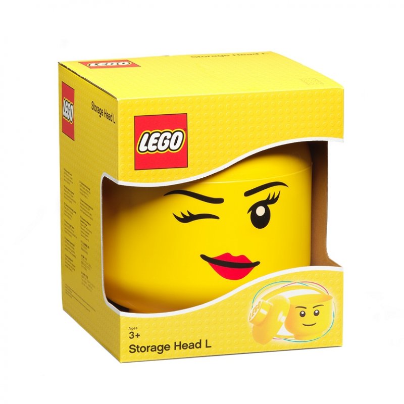 LEGO® úložná hlava (velikost L) - whinky
