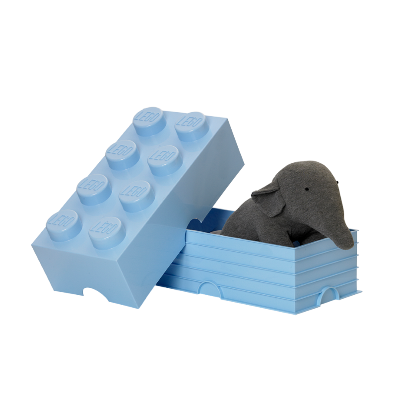 LEGO® úložný box 8 tmavě zelená