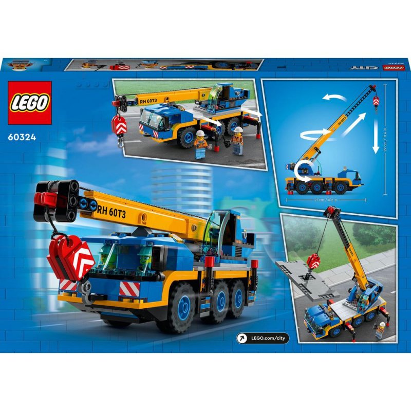 LEGO® City 60324 Pojízdný jeřáb