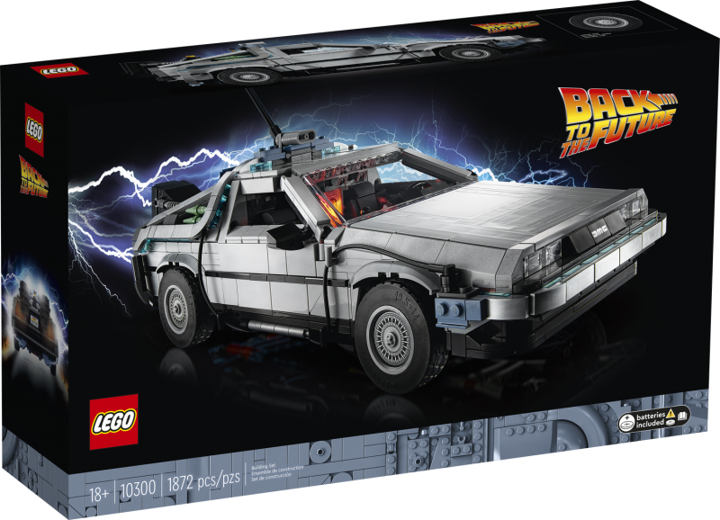 LEGO® 10300 Stroj času z Návratu do budoucnosti