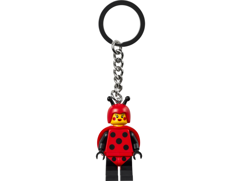 LEGO® Iconic 854157 Přívěsek na klíče – Dívka v kostýmu berušky