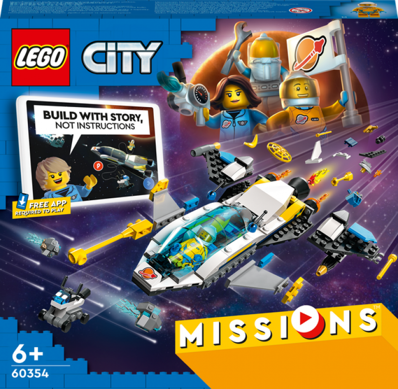 LEGO® City 60354 Průzkum Marsu