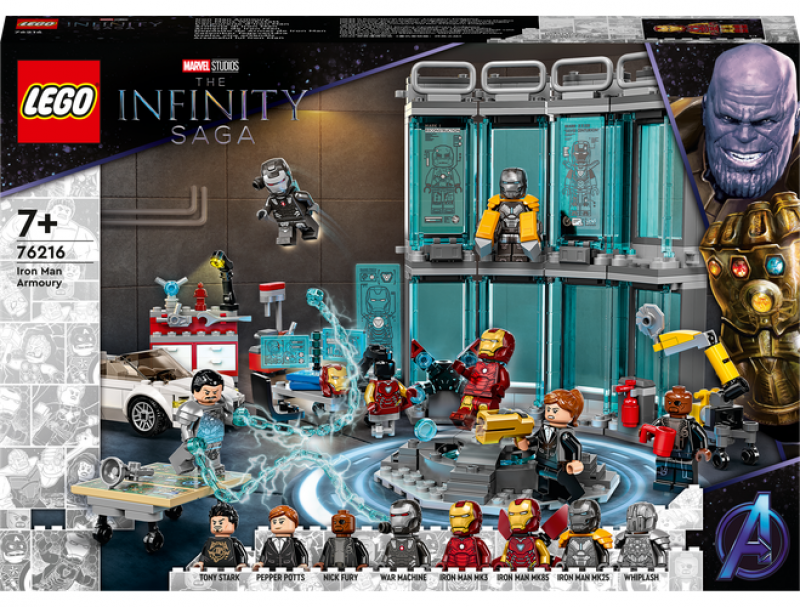 LEGO® Marvel 76216 Zbrojnice Iron Mana