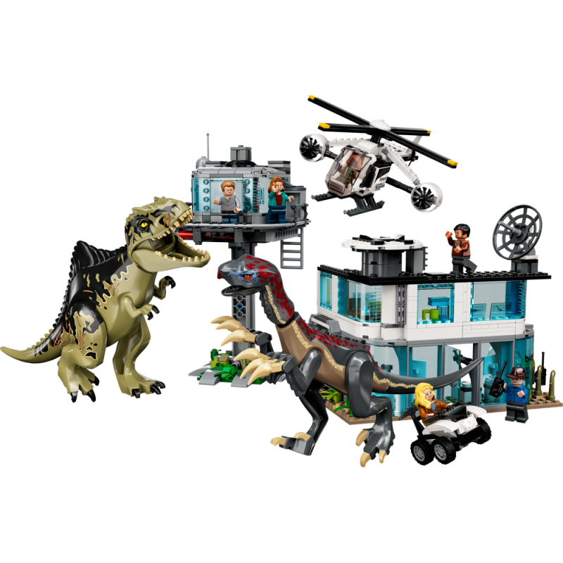 LEGO® Jurassic World™ 76949 Útok giganotosaura a therizinosaura
