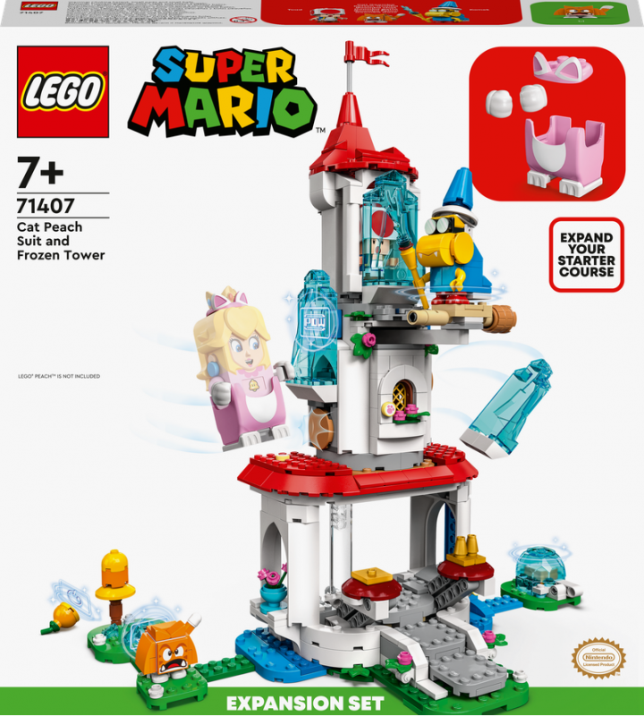 LEGO® Super Mario™ 71407 Kočka Peach a ledová věž – rozšiřující set