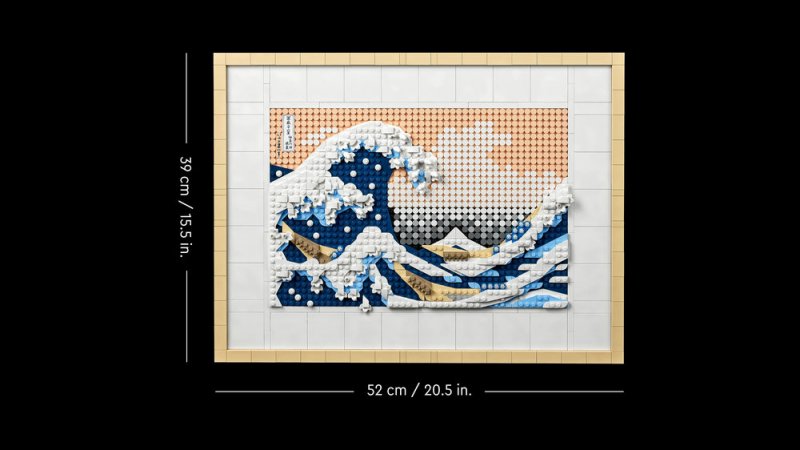 LEGO® Art 31208 Hokusai – Velká vlna