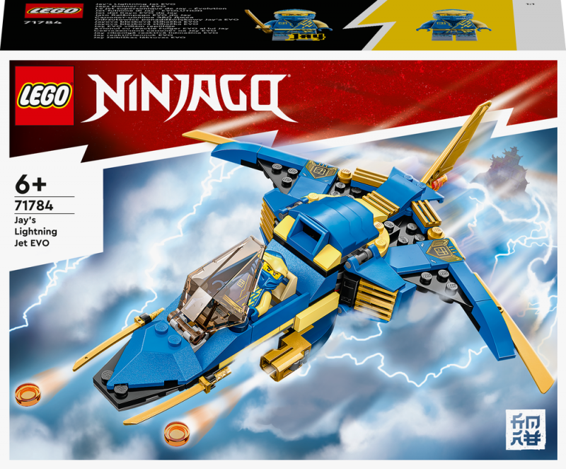 LEGO® NINJAGO® 71784 Jayova blesková stíhačka EVO