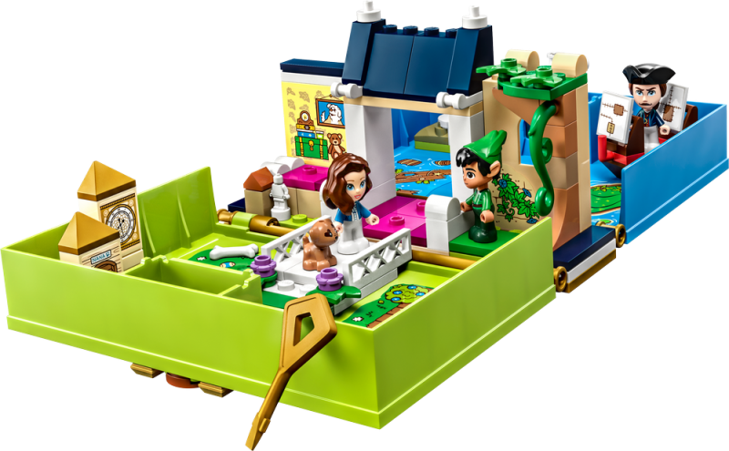 LEGO® I Disney 43220 Petr Pan a Wendy a jejich pohádková kniha dobrodružství