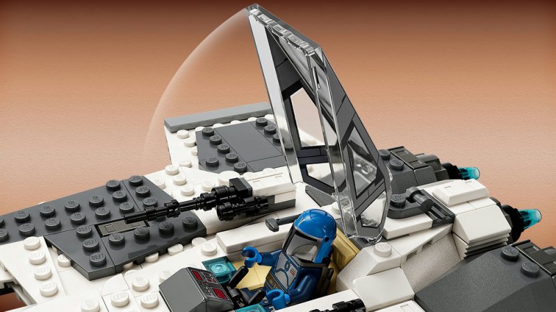 LEGO® Star Wars™ 75348 Mandalorianská stíhačka třídy Fang proti TIE Interceptoru