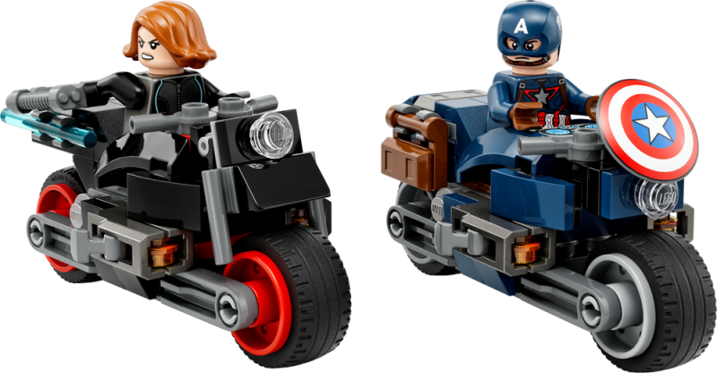 LEGO® Marvel 76260 Black Widow a Captain America na motorkách
