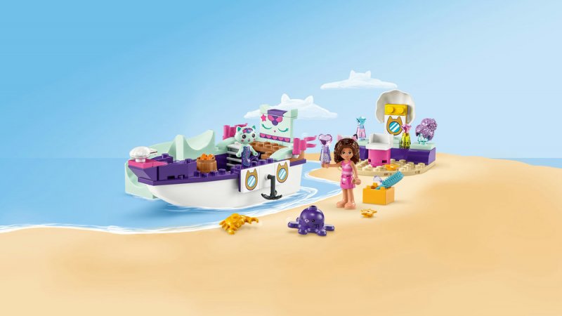 LEGO® Gábinin kouzelný domek 10786 Gábi a Rybočka na luxusní lodi
