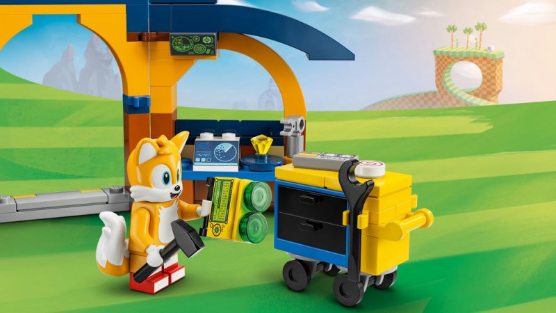 LEGO® Sonic the Hedgehog™ 76991 Tailsova dílna a letadlo Tornádo