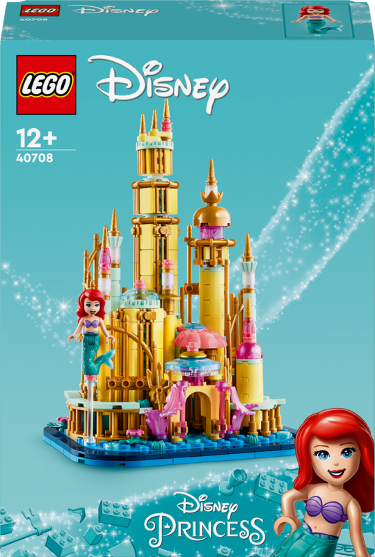 LEGO® I Disney Princess™ 40708 Miniaturní hrad Disneyho Ariel