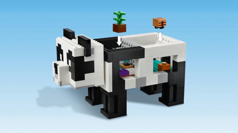 LEGO® Minecraft® 21245 Pandí útočiště