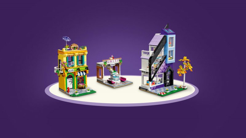 LEGO® Friends 41732 Květinářství a design studio v centru města