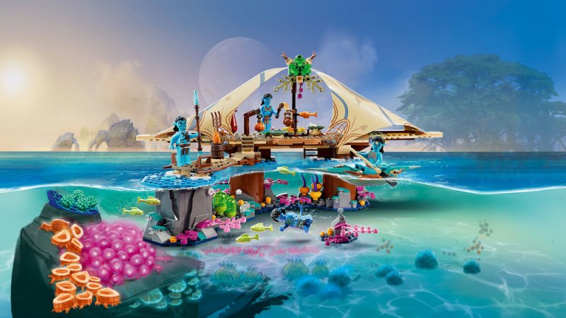 LEGO® Avatar 75578 Dům kmene Metkayina na útesu