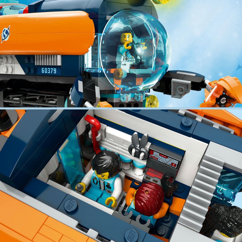 LEGO® City 60379 Hlubinná průzkumná ponorka