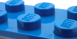 LEGO Brick - hodiny s budíkem, modré 9002151